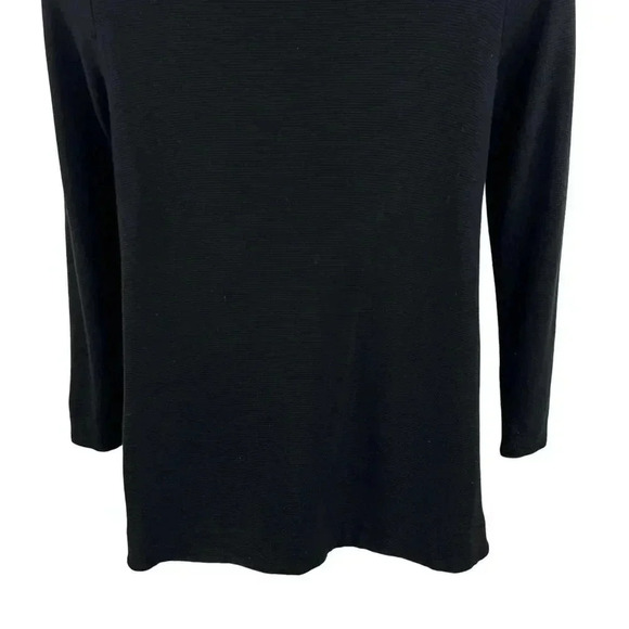 J. Jill Wearever Collection Womens M Ribbed Tunic Sweater Long Sleeve Minimalist - Picture 5 of 14